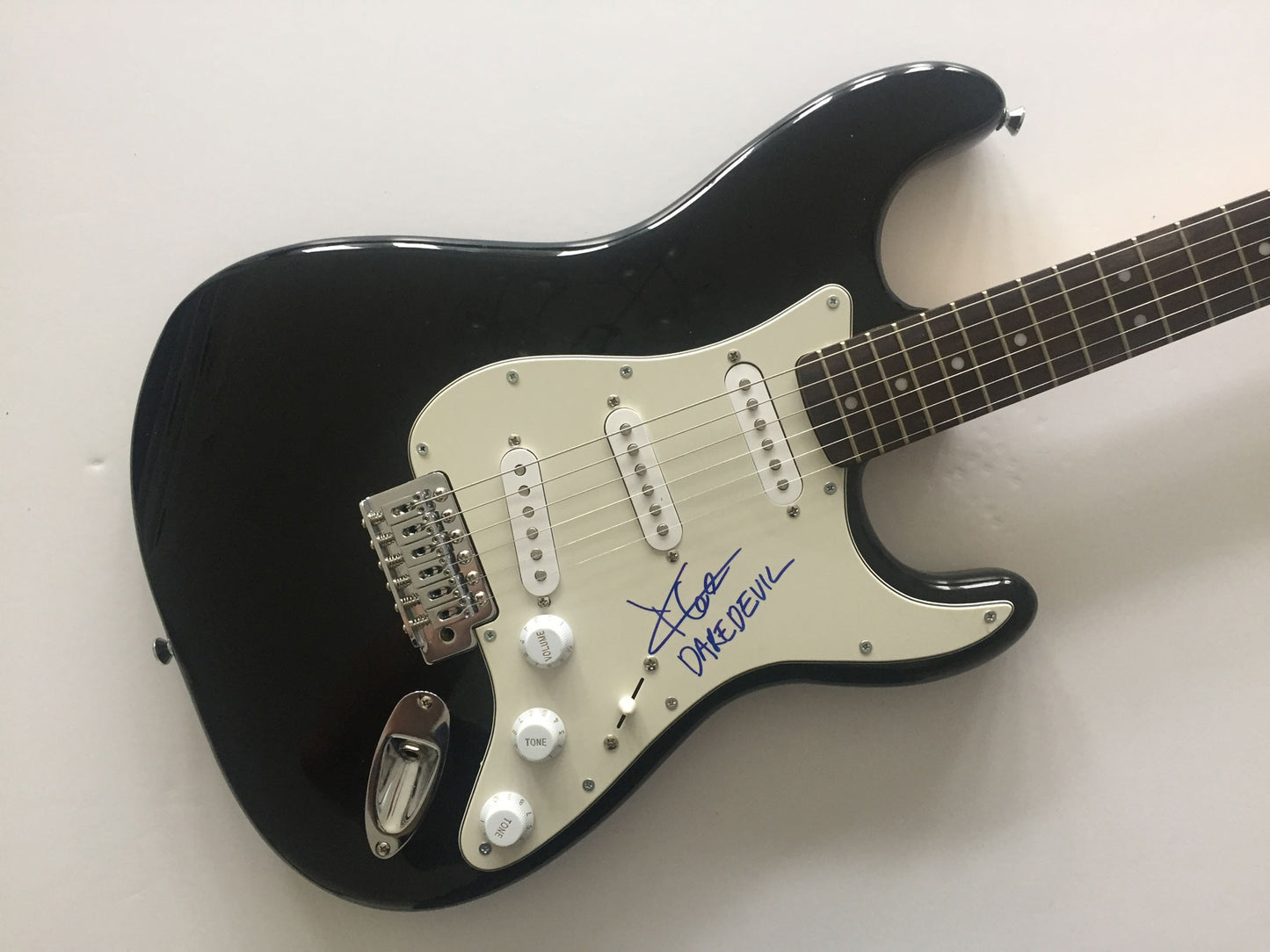 Charlie Cox Guitar Authentic Autograph