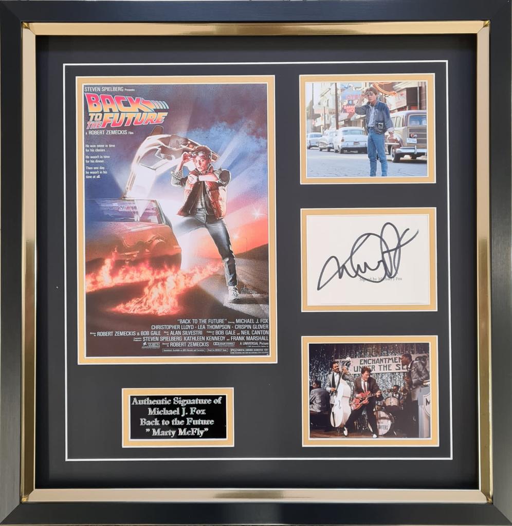 Michael J Fox Authentic Autograph