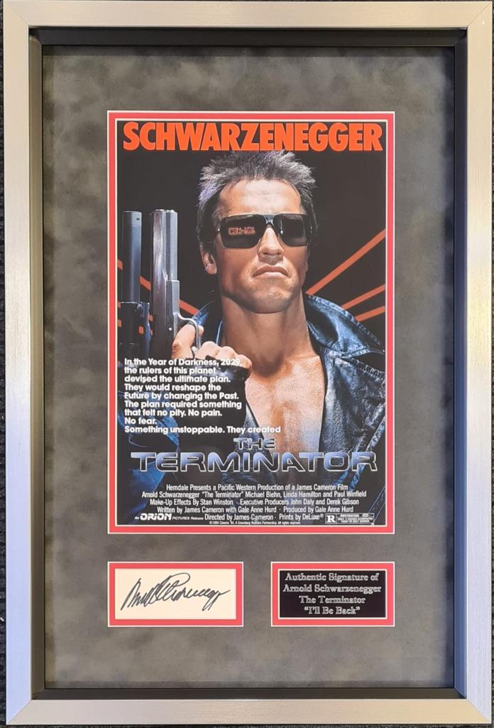 Arnold Schwarzenegger Authentic Autograph