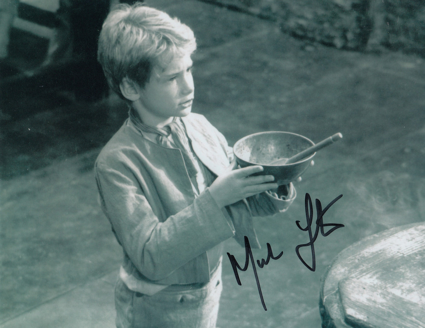 Mark Lester Authentic Autograph