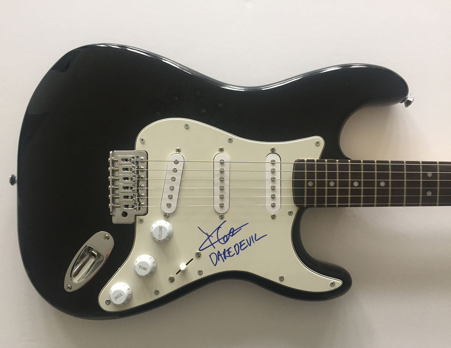 Charlie Cox Guitar Authentic Autograph