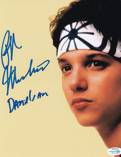 Ralph Macchio Authentic Autograph + ACOA