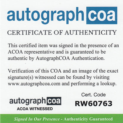 Ralph Macchio Authentic Autograph + ACOA
