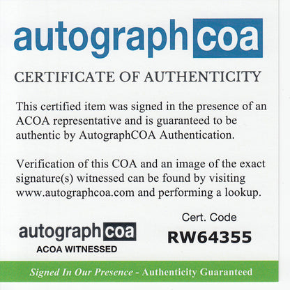 Ralph Macchio Authentic Autograph ACOA