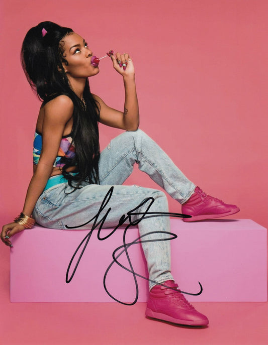 Teyana Taylor Authentic Autograph