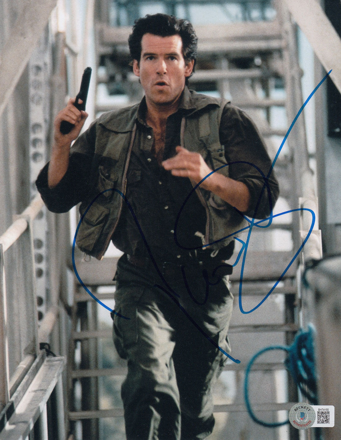 Pierce Brosnan Authentic Autograph + ACOA