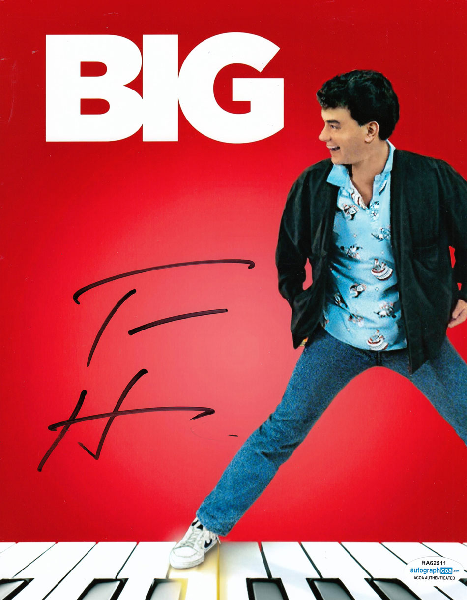 Tom Hanks Authentic Autograph + ACOA