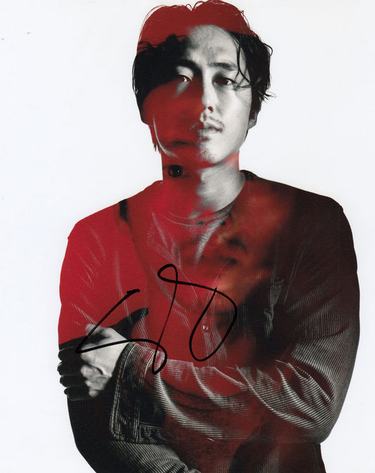Steven Yeun Authentic Autograph